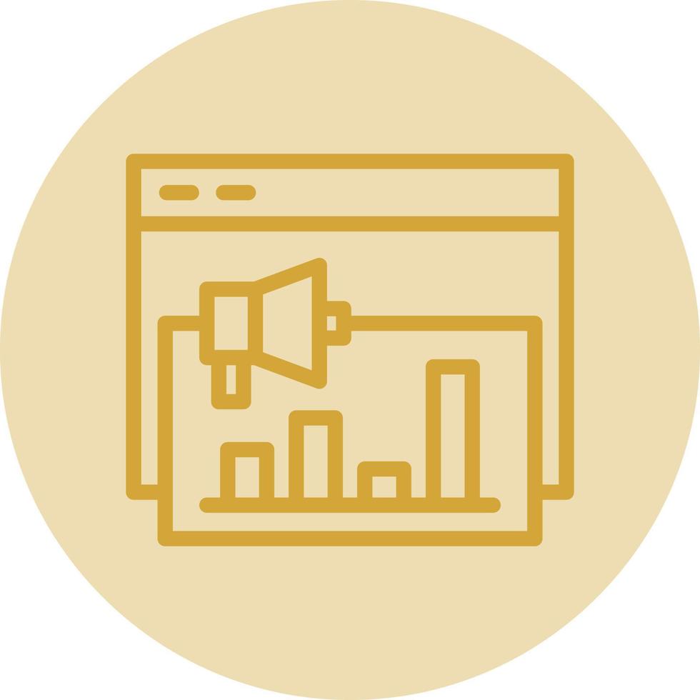 Average Position Vector Icon Design