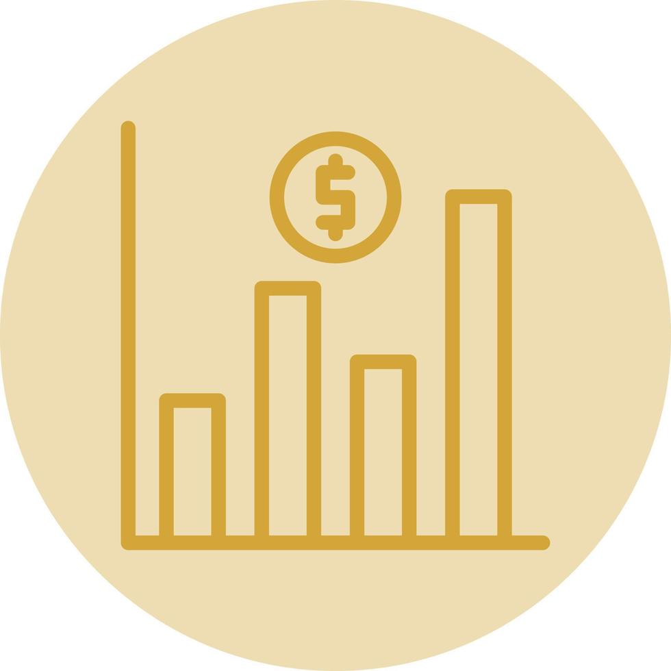 Market Prediction Vector Icon Design