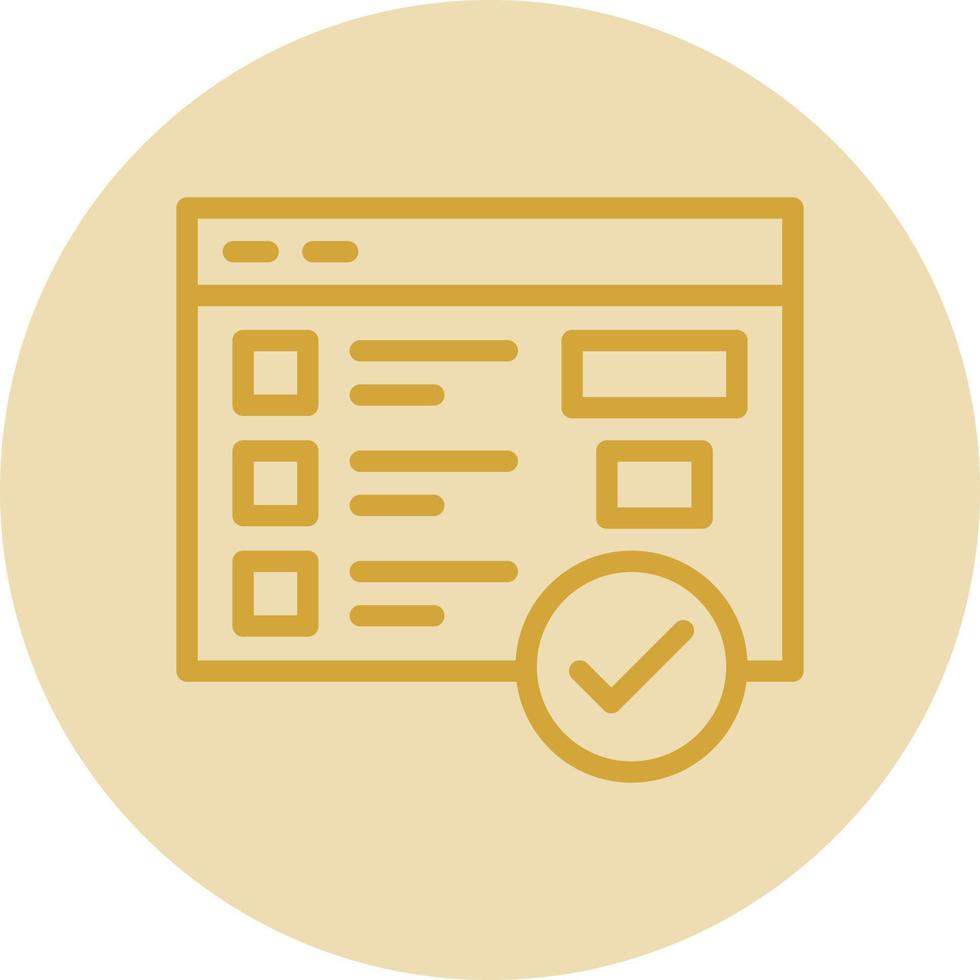 Featured Snippet Vector Icon Design