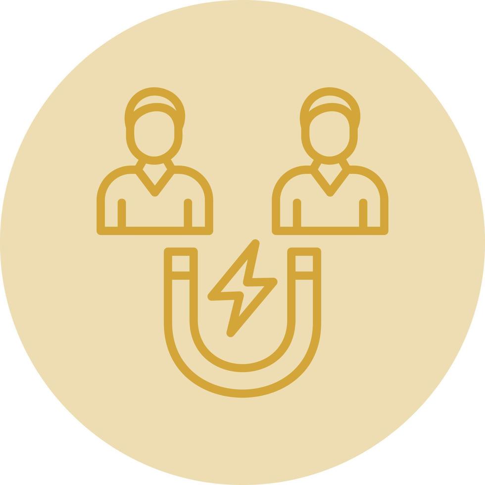 Candidates Attraction Vector Icon Design