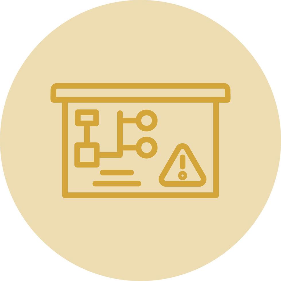 Risk Vector Icon Design