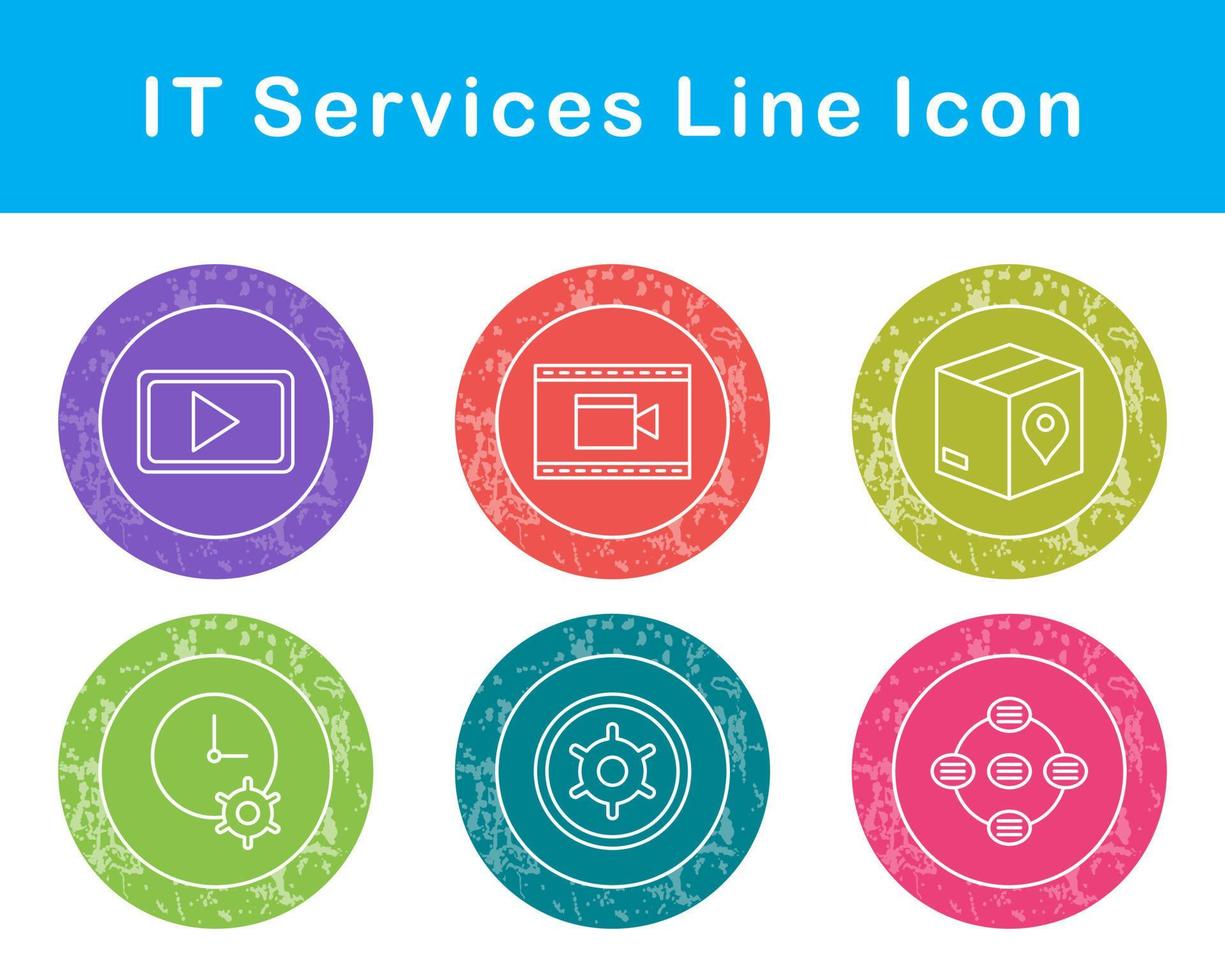 IT Services Vector Icon Set