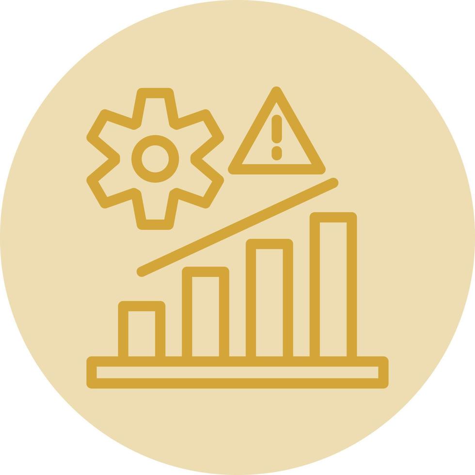 Risk Vector Icon Design