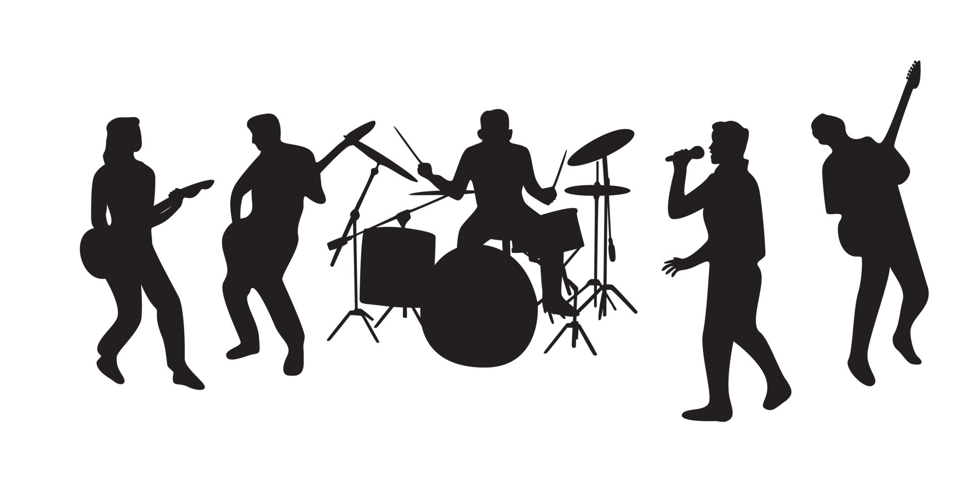 Band Silhouette Design Music Concert Vector Illustration 20852146 band-silhouette-design-music-concert-vector-illustration-20852146