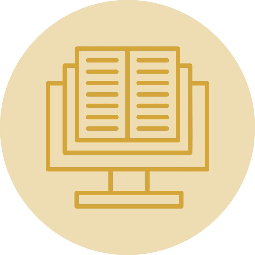 Ebook Vector Icon Design