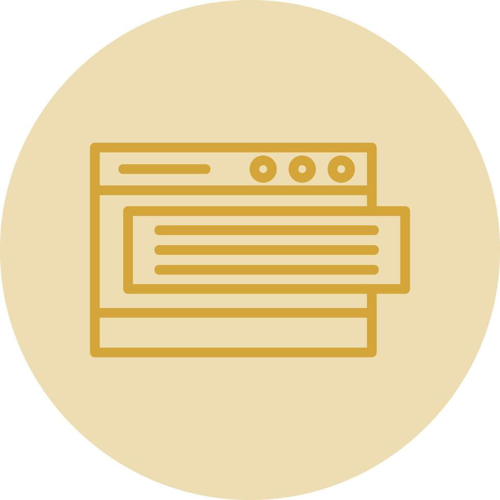 Blogger Vector Icon Design