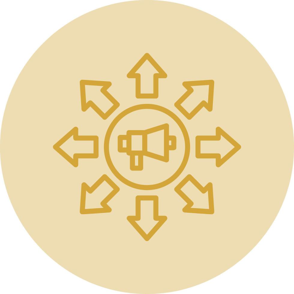 Advertising Submission Vector Icon Design