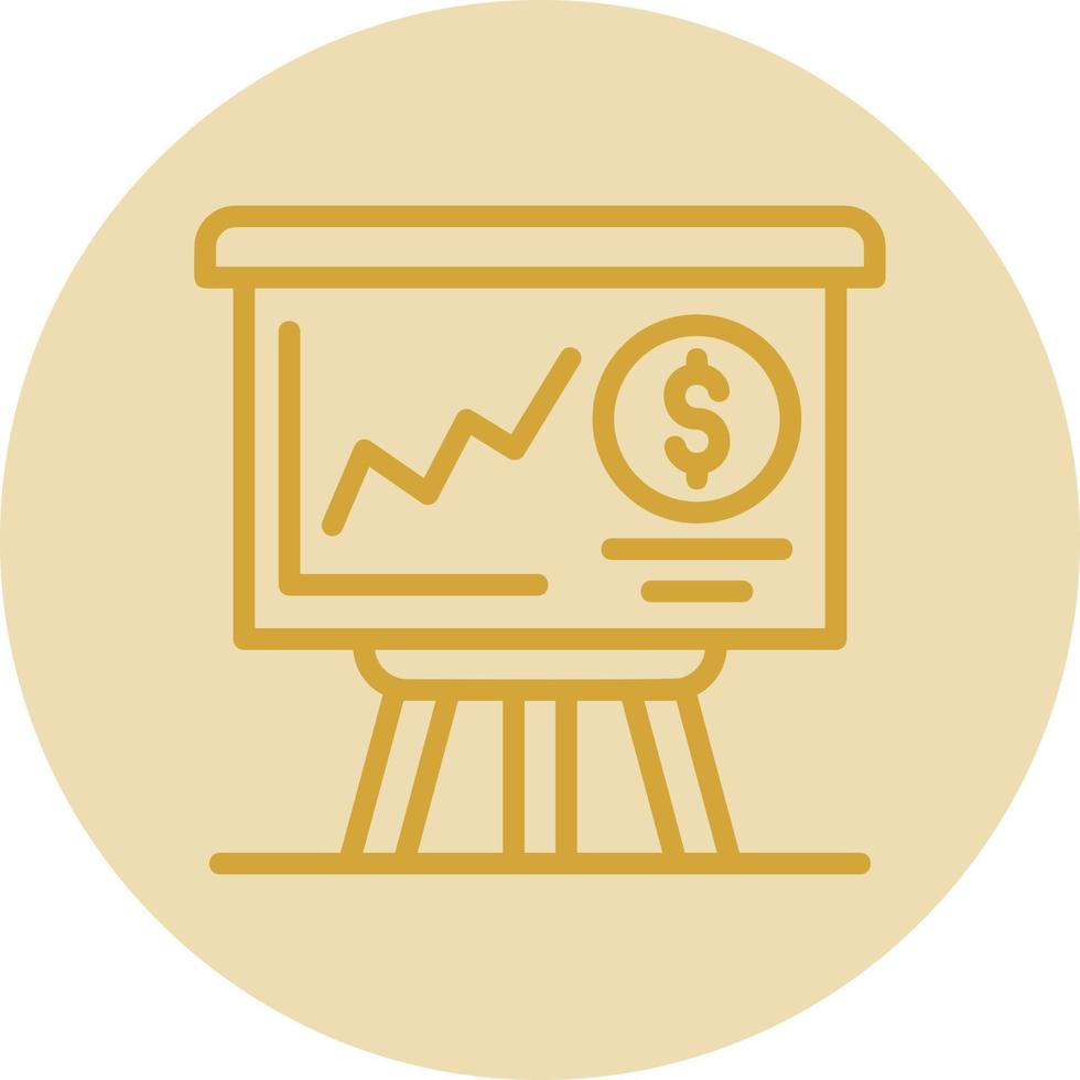 Presentation Vector Icon Design