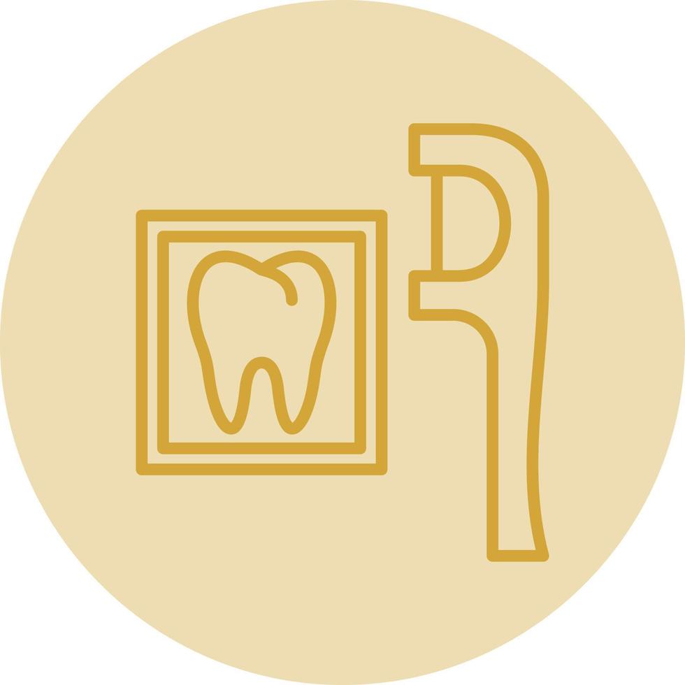 Dental Floss Vector Icon Design