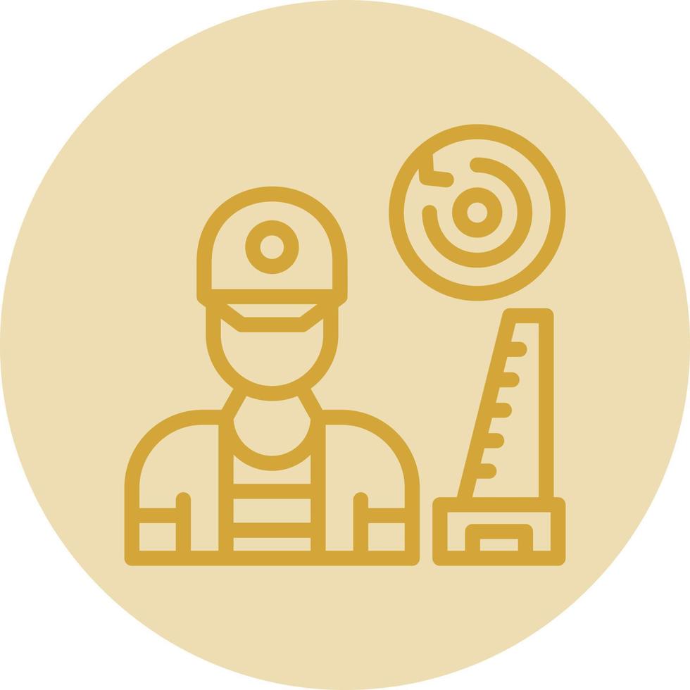 Carpenter Vector Icon Design
