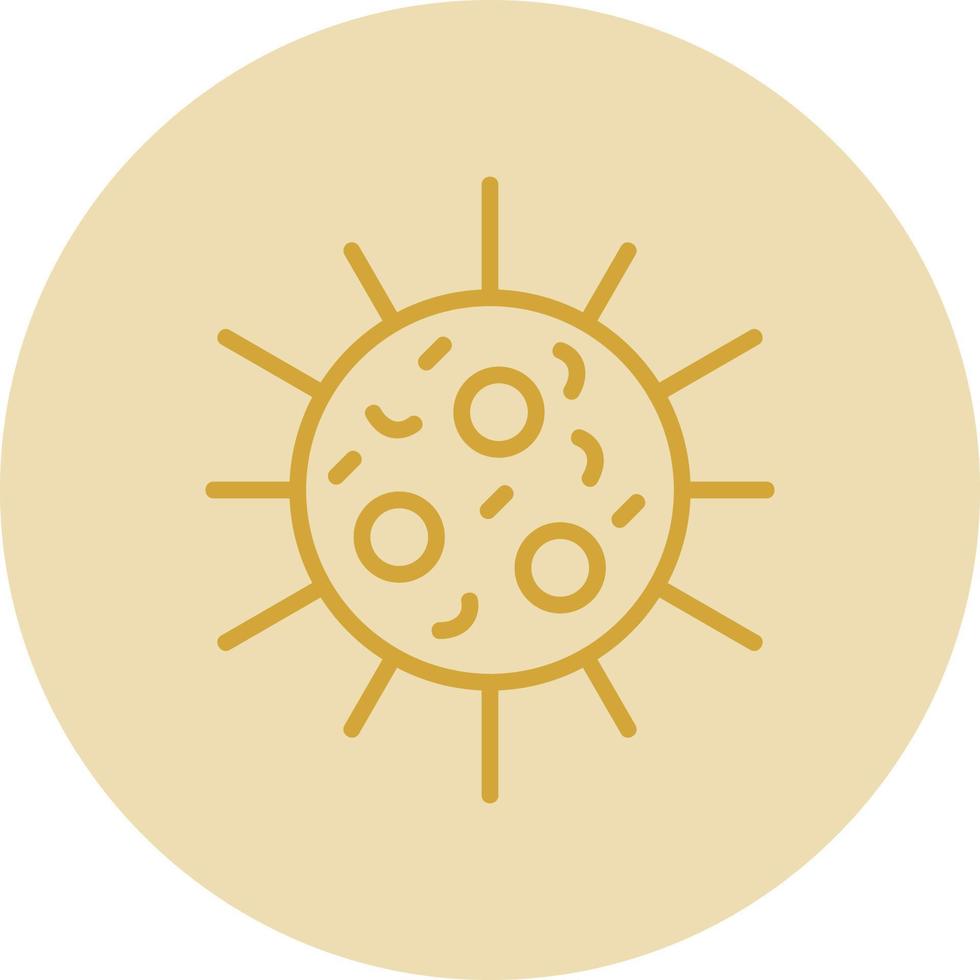 Bacteria Vector Icon Design