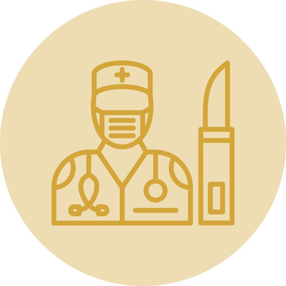 Surgeon Vector Icon Design