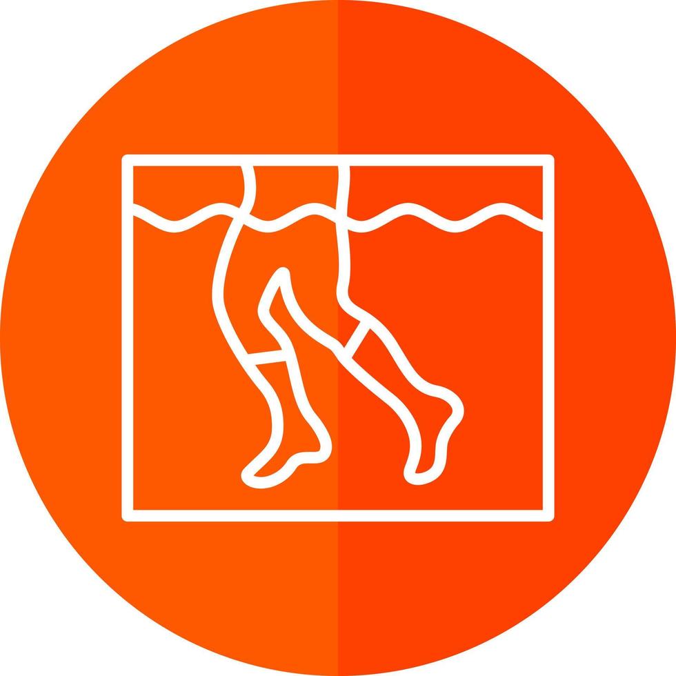 diseño de icono de vector de jogging acuático