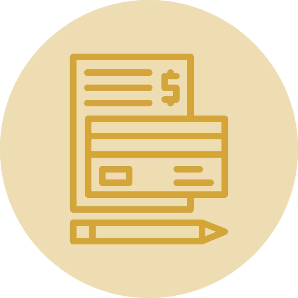 Business Credit Report Vector Icon Design