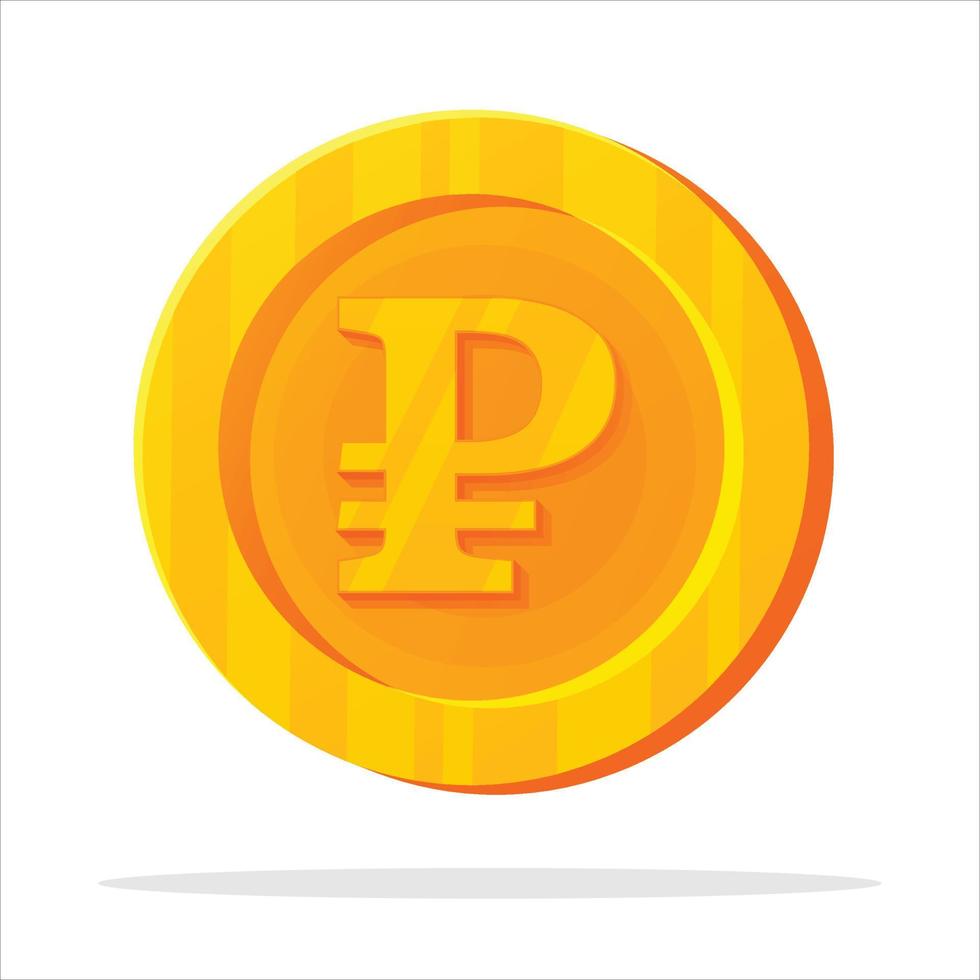 Crisp and Modern Ruouble Currency Symbol Vector  Perfect for Finance and Business Designs