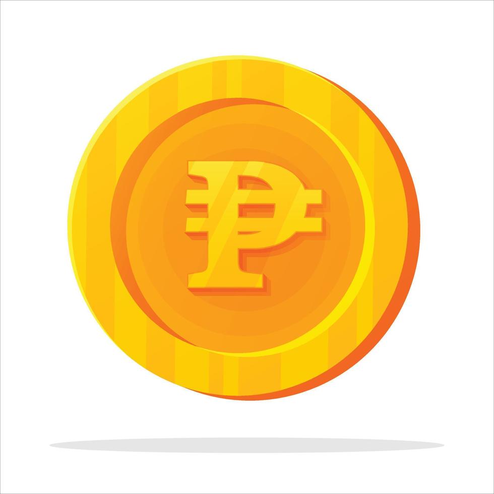 Crisp and Modern Peso Currency Symbol Vector  Perfect for Finance and Business Designs