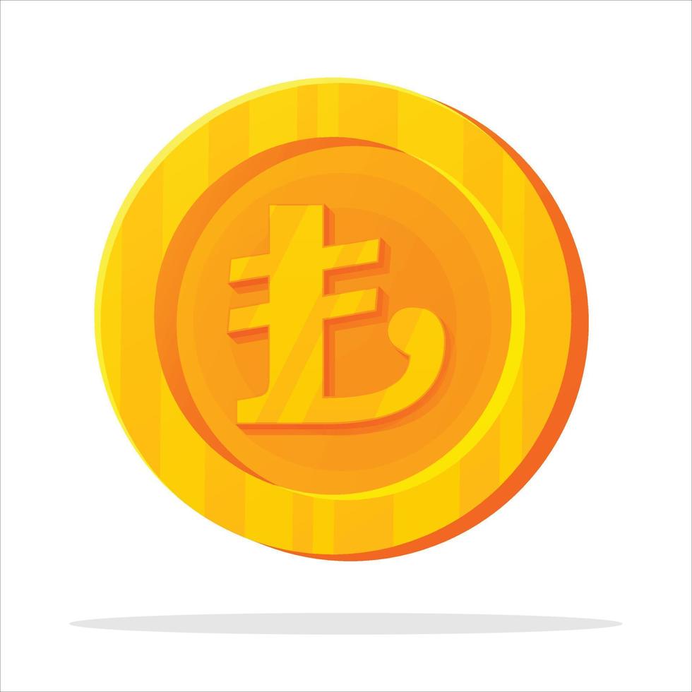 Crisp and Modern Lira Currency Symbol Vector  Perfect for Finance and Business Designs