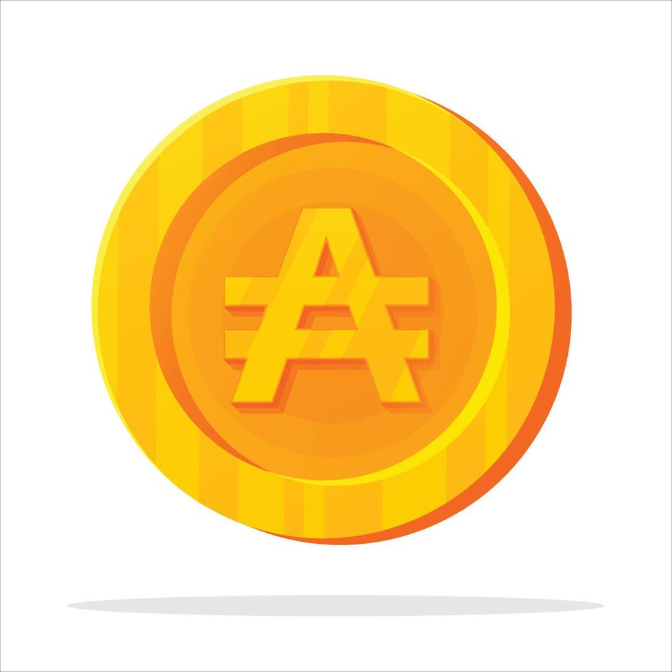 Crisp and Modern Austral Currency Symbol Vector  Perfect for Finance and Business Designs