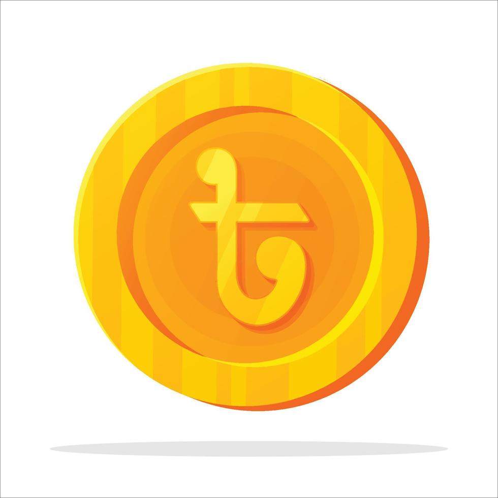 Crisp and Modern Taka Currency Symbol Vector  Perfect for Finance and Business Designs