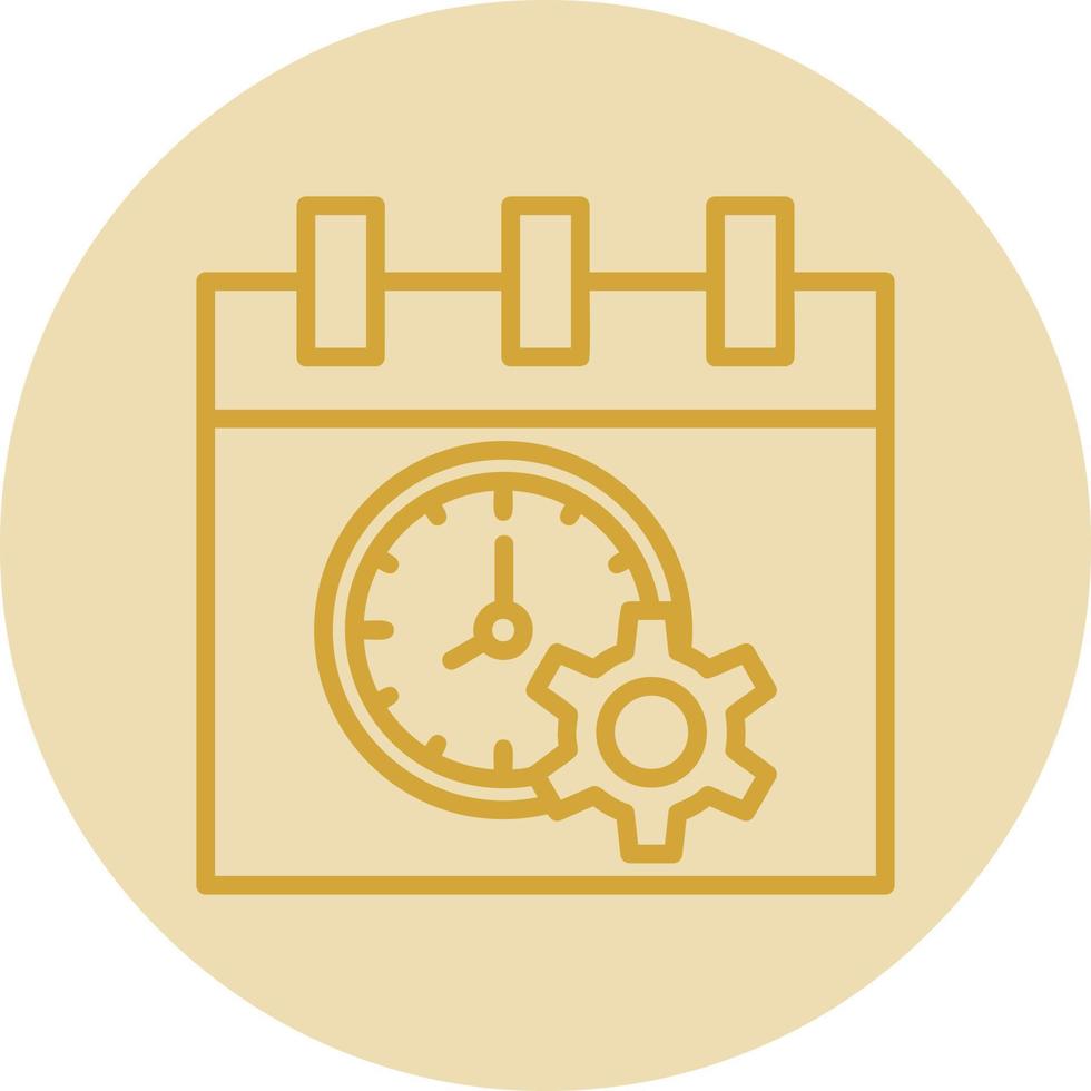 Time Management Vector Icon Design