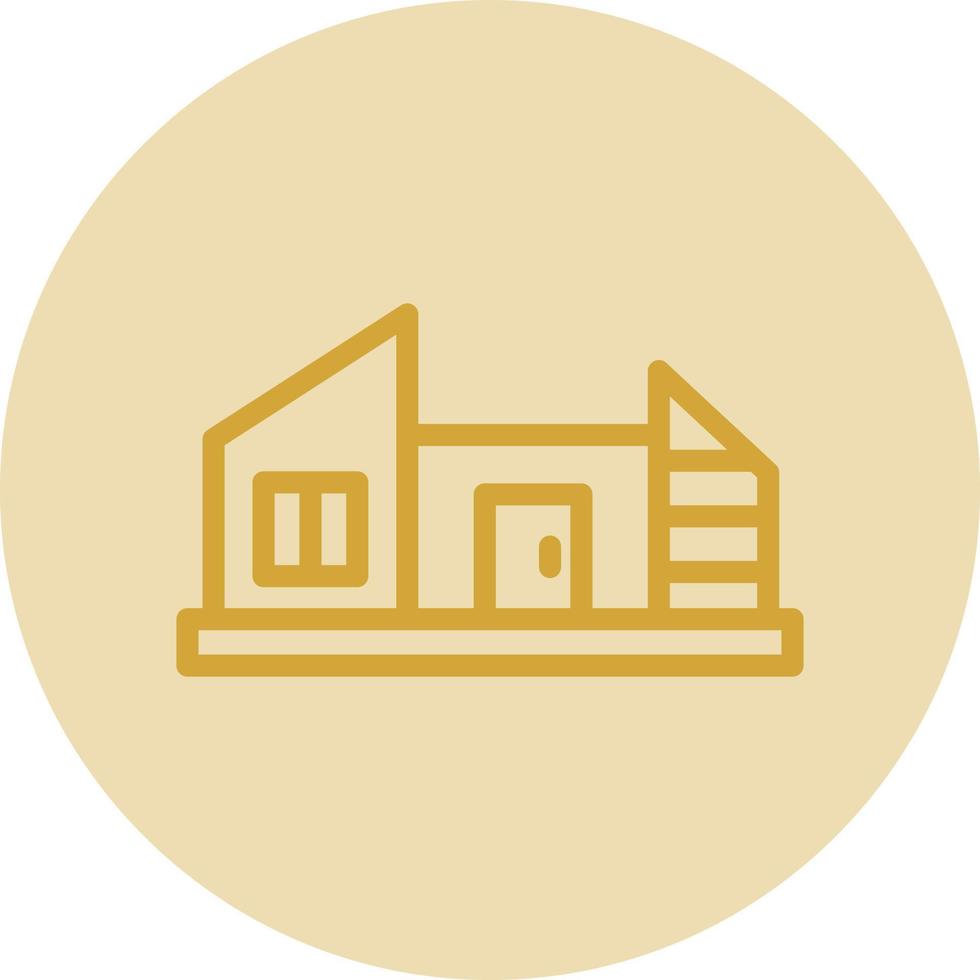 Farm House Vector Icon Design