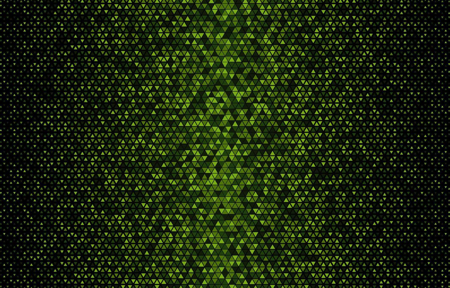 dispersión antecedentes modelo con verde triangulos vector