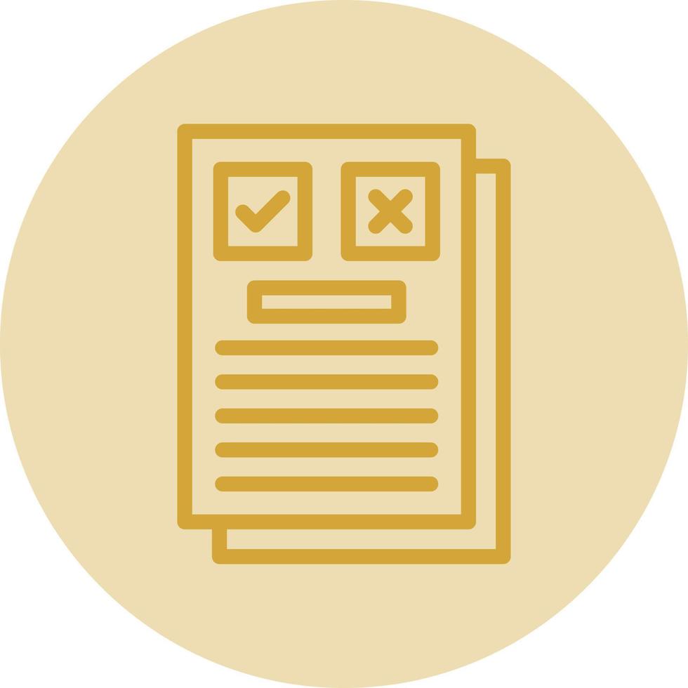 Rules Vector Icon Design