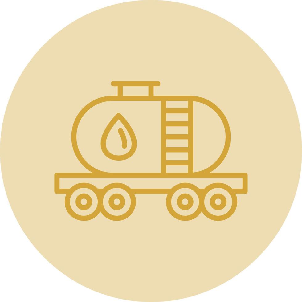 diseño de icono de vector de tanque de combustible