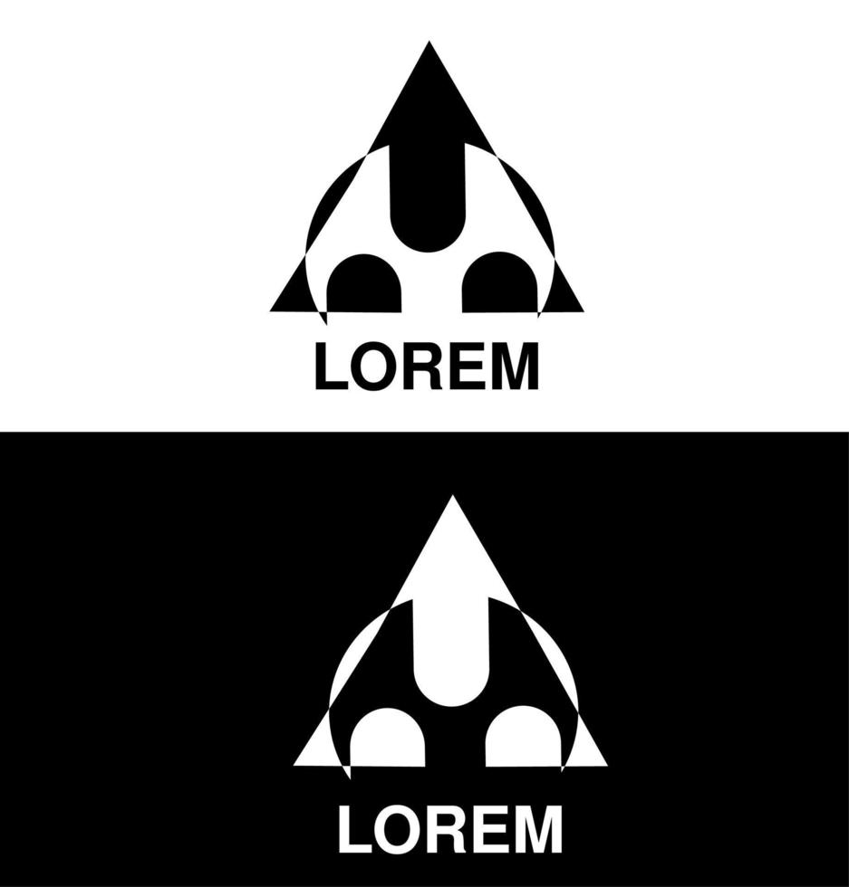 logo diseño, sencillo logo, letra logo, minimalista logo vector