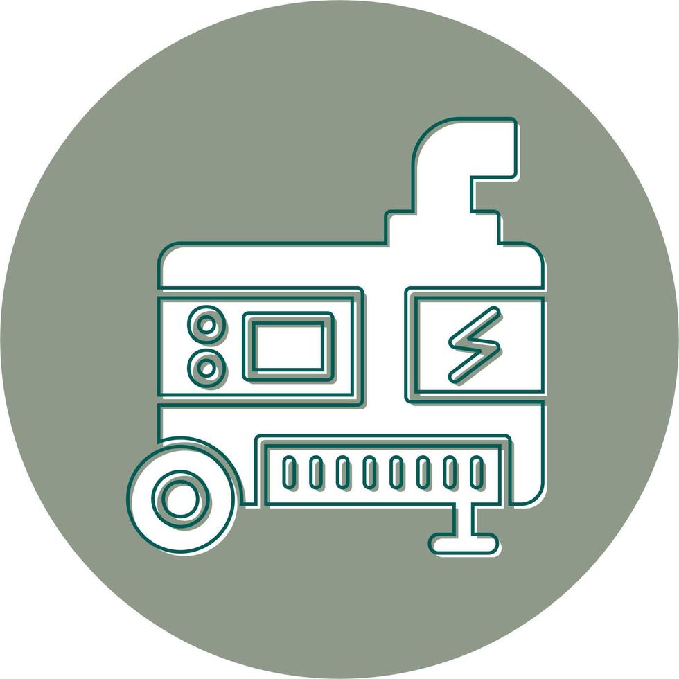 Electric Generator Vector Icon