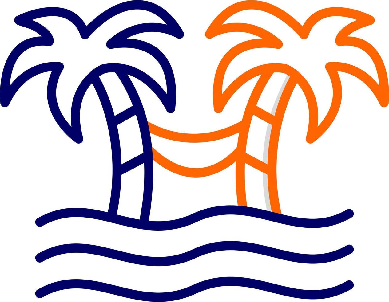 Hammock Vector Icon