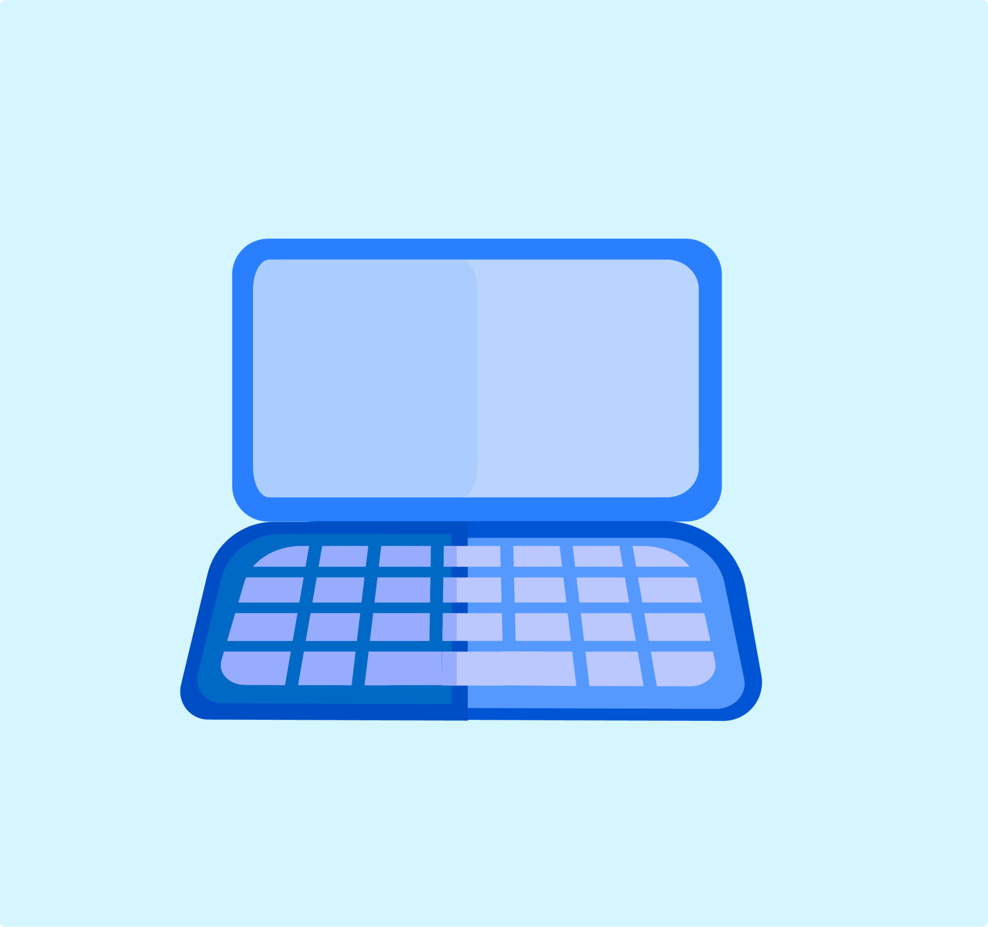 laptop, computer, gear, online 20853361 Vector Art at Vecteezy