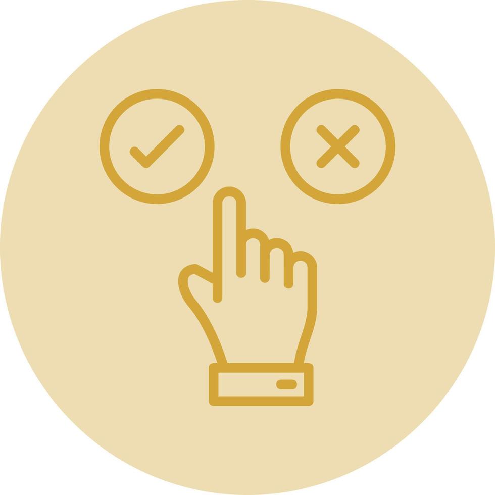 Customer Satisfaction Vector Icon Design