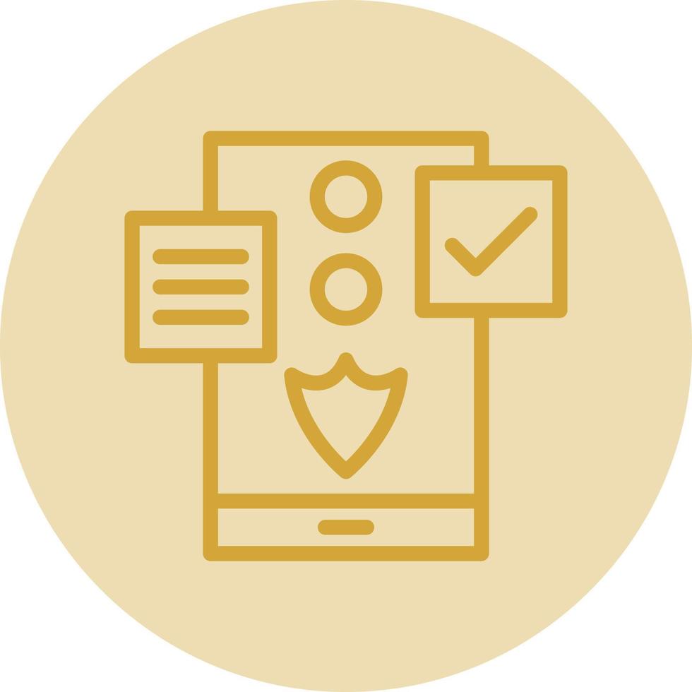 Social Media Policy Vector Icon Design