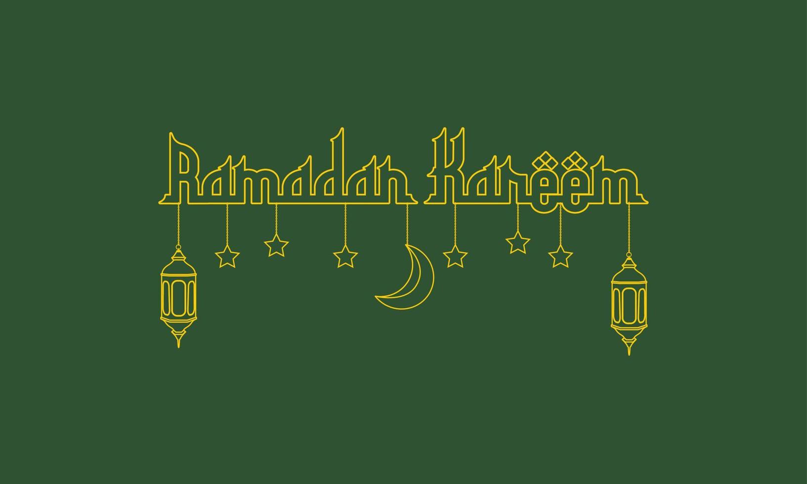 Ramadan Kareem. Islamic greeting card template with ramadan for wallpaper design. Poster, media banner. A set of vector illustrations.