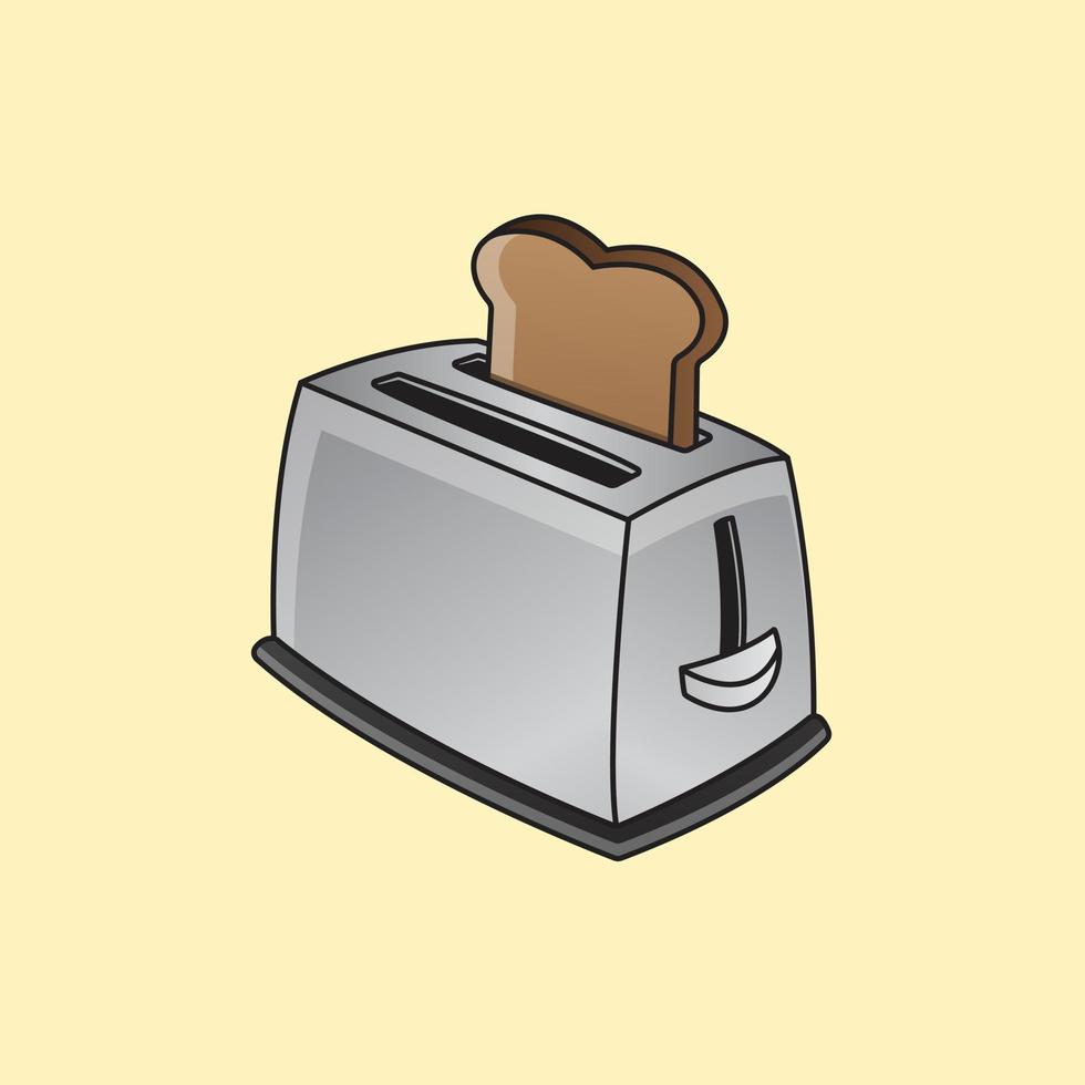 Illustration of Toaster Toaster Vector Toaster Drawing
