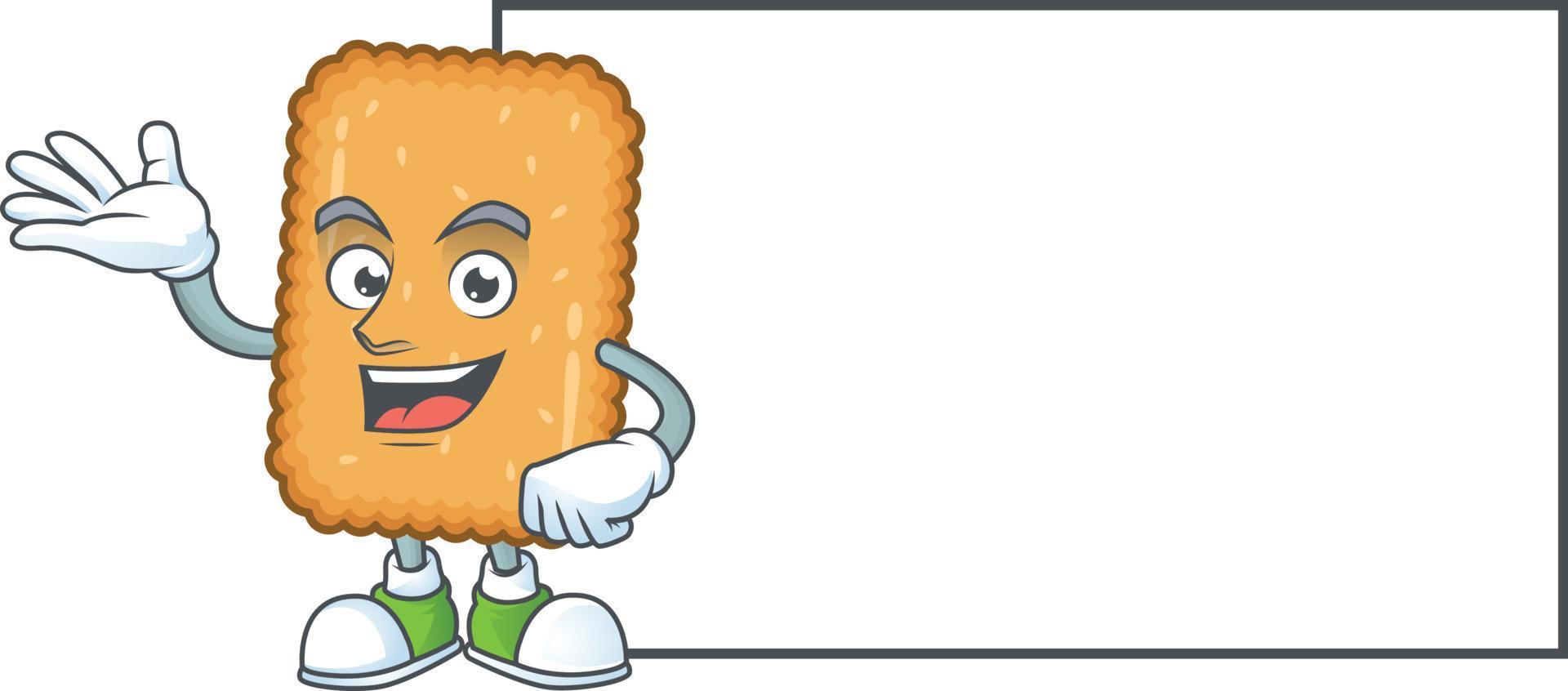 Biscuit Cartoon character vector