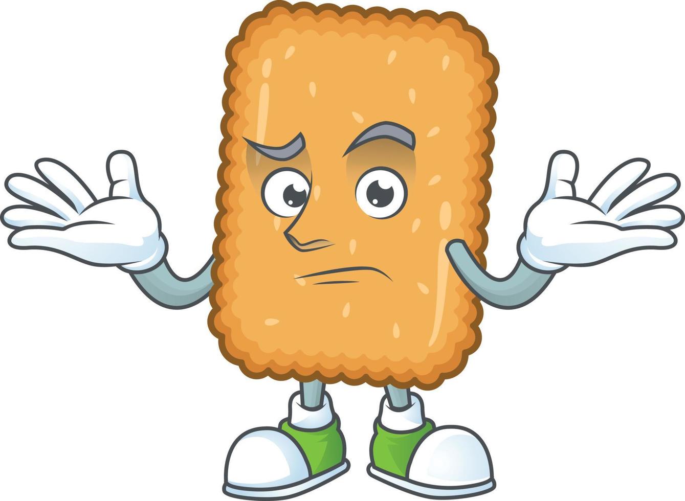 Biscuit Cartoon character vector