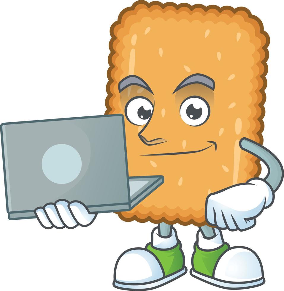 Biscuit Cartoon character vector