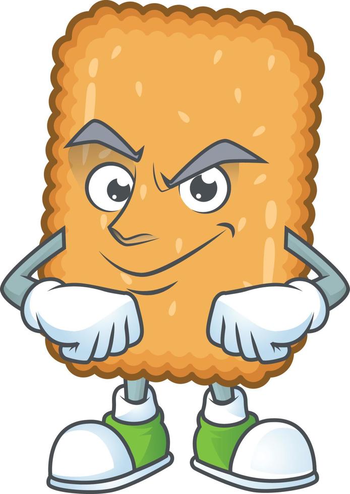Biscuit Cartoon character vector