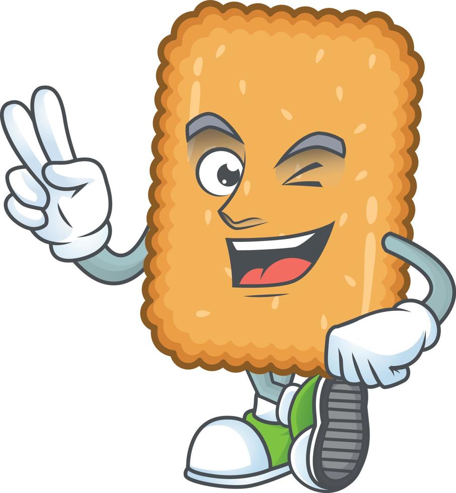 Biscuit Cartoon character vector