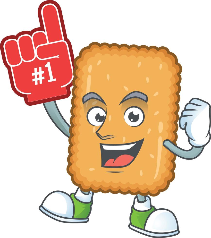 Biscuit Cartoon character vector