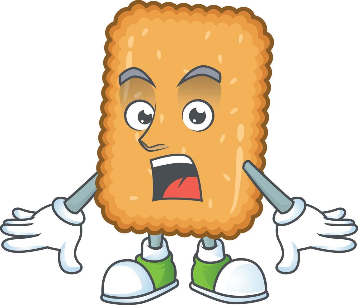 Biscuit Cartoon character vector