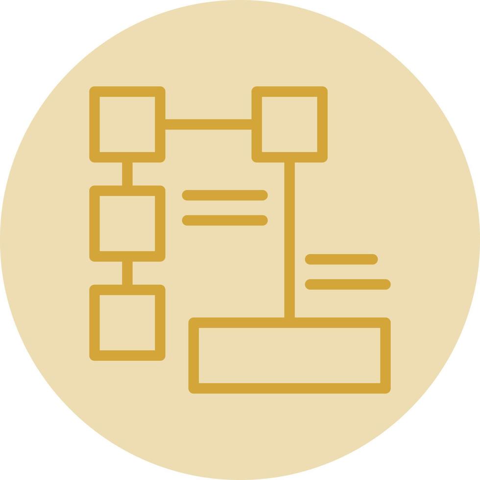 flowchart Vector Icon Design