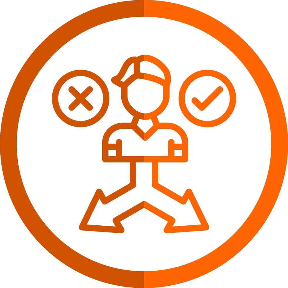 Guidance Vector Icon Design