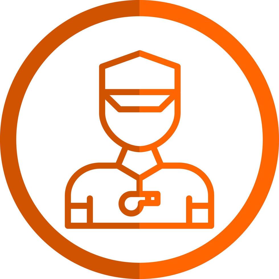 Coach Vector Icon Design
