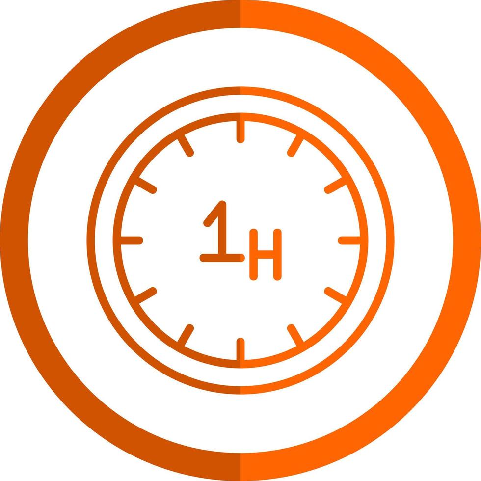 Hour Vector Icon Design