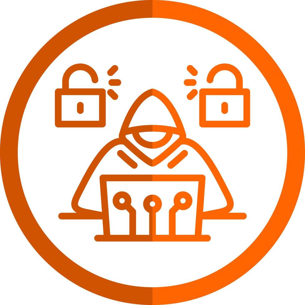 Cyber Attack Vector Icon Design