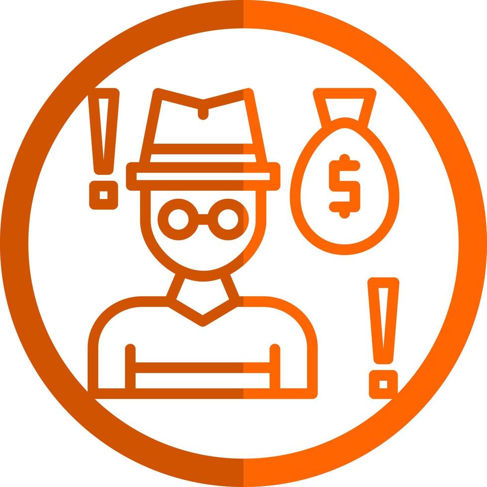 Robbery Vector Icon Design