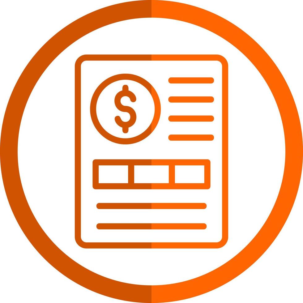 Invoice Vector Icon Design
